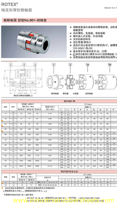 Natural Color Rotex GS GR Metal Polyurethane Coupling with Jaw Spider Structure