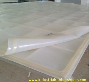 Folio de silicone, rouleau de silicone, membrane de silicone, diaphragme de silicone spécial pour le verre industriel de sécurité
