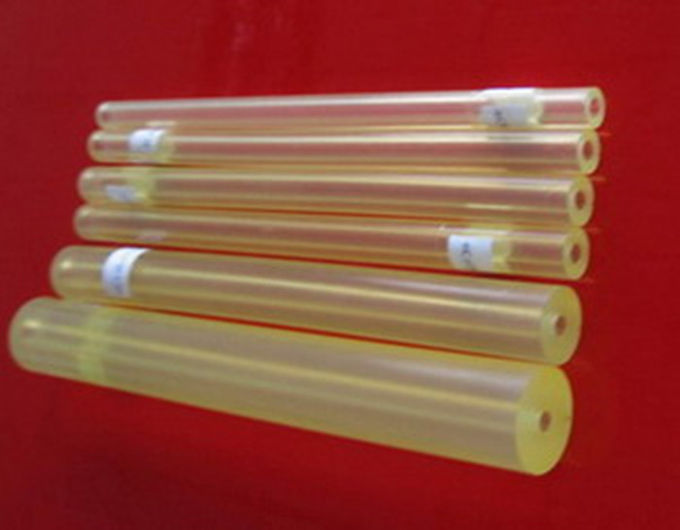 L'oxygène et l'ozone jaunes clairs de résistance de tube du tube de polyuréthane d'unité centrale de traitement de Vierge/unité centrale