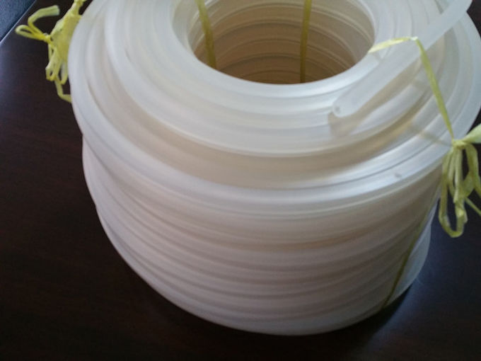 Corde de catégorie comestible de rayure de silicone de Brown/en caoutchouc de silicone sans force à haute résistance d'odeur