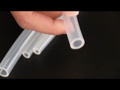 tuyau tressé pressurisé adapté aux besoins du client de silicone, extrusion de tube de silicone