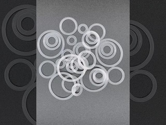 joint circulaire de silicone