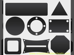 Feuille de caoutchouc 2-24 MPa