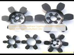 Accouplement économique en polyuréthane HRC pour un effet tampon du couple de haute qualité, couleur noire