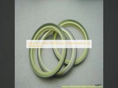 Taille blanche de rondelles en caoutchouc de silicone d'unité centrale ou noire de NBR adaptée aux besoins du client