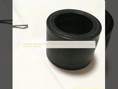 Joints en caoutchouc silicone à surface lisse, joints en V, couleur noire, ensembles complets, moule