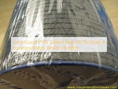 Tape à joints en PTFE de qualité alimentaire 30-70 Shore A Dureté 8Mpa Résistance à la traction