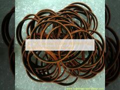 TC / SC Lavages en caoutchouc de silicone Pu O Rings pour les joints d'huile industriels