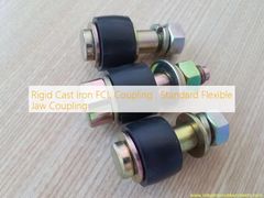 Couplings FCL en fonte rigide, couplings à mâchoires flexibles standard