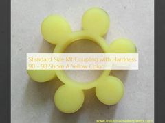 Raccord de taille standard Mt avec dureté 90 - 98 Shore A Couleur jaune