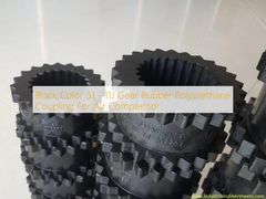 Couplage en polyuréthane caoutchouc pour compresseur d'air, couleur noire 3J - 11J