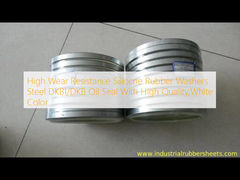Joints en caoutchouc silicone à haute résistance à l'usure, joints d'huile en acier DKBI/DKB de haute qualité, couleur blanche