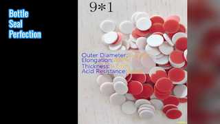 Rondelle en silicone PTFE pour bouteilles, joint haute température