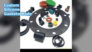 Joints de rondelles en silicone personnalisés fabriqués sur commande