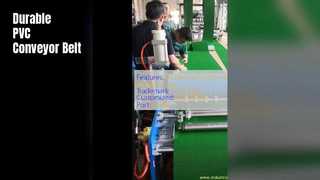 Bande transporteuse en PVC durable pour l'agriculture logistique