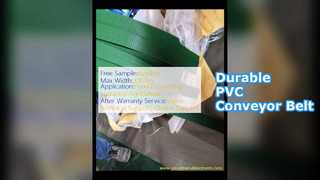 Bande transporteuse en PVC Logistique alimentaire Agriculture