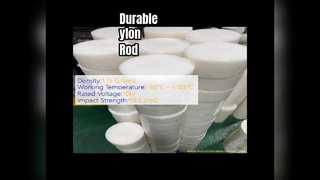 Tige en ylon, plastique durable haute résistance