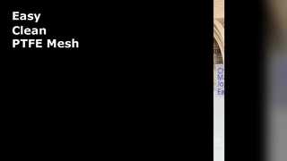 Maille PTFE blanche 10x10mm facile à nettoyer