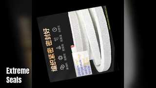 Joints chimiques d'emballage en graphite PTFE, température extrême