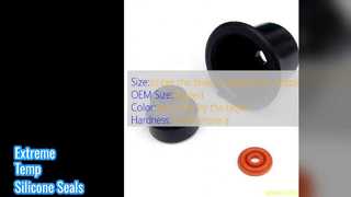 Joints en silicone vierge pour machines à haute température