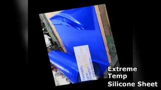 Feuille de caoutchouc de silicone à température extrême | 0,2 mm-50 mm