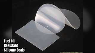 Joints toriques en silicone vierge Joints résistants au mazout