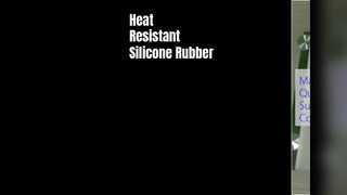 Feuille de caoutchouc de silicone 50 Shore A haute température