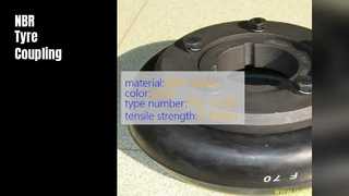 Pneu en caoutchouc NBR accouplement F40 F250 à haute résistance
