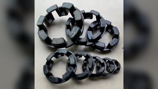 Araignée d'accouplement en caoutchouc NM