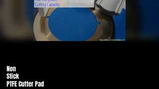 Tampon de coupe en PTFE personnalisé 260C, résistant à la chaleur, antiadhésif