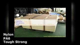 Feuille de nylon PA6 en plastique haute résistance