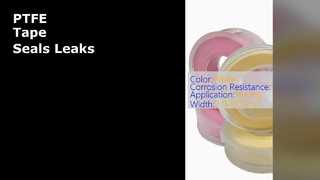 Le ruban d’étanchéité en PTFE scelle les fuites Résistance industrielle