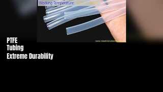 Tube PTFE : résistant à la chaleur et aux produits chimiques