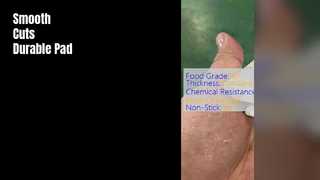 Tampon de coupe durable pour une coupe de papier fluide