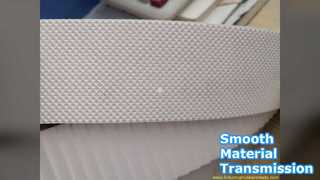 Anti-écoulement matériel lisse de bande transporteuse statique de PVC