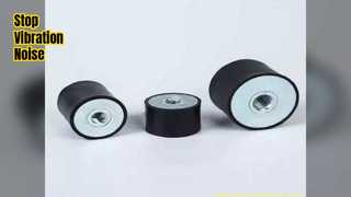 Les supports d'amortisseurs en caoutchouc réduisent le bruit des vibrations
