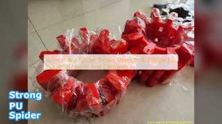 Caoutchouc industriel PU Spider Strength 8-55Mpa