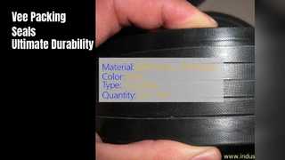 Joints d'étanchéité en V hydrauliques NBR FKM PTFE