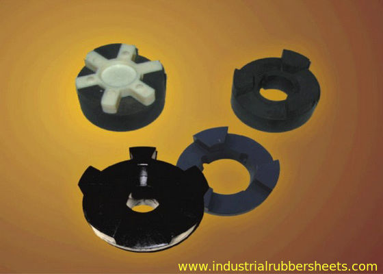L Type Flange Cast Iron GG25 Polyurethane Coupling with 80-98 Shore A Hardness and ISO9001-2000 Certification