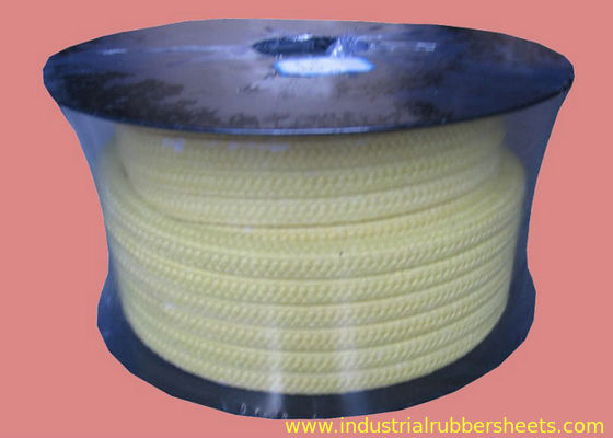 Durable Aramid Fiber Braided Gland Packing with High Temperature Resistance and Chemical Resistance for Valves & Pumps