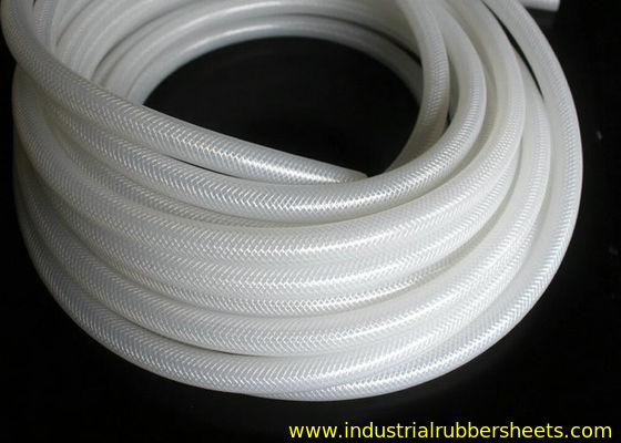 Polyester Braid Reinforced Silicone Braided Hose with High Temperature Resistance and Food Grade Without Smell