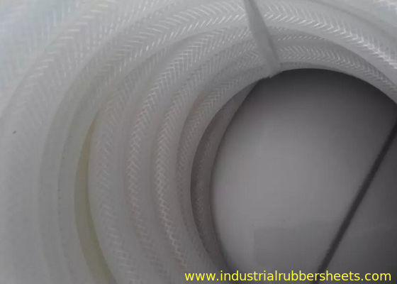 Polyester Braid Reinforced Silicone Braided Hose with High Temperature Resistance and Food Grade Without Smell