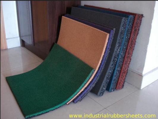 Wood Grain Industrial Rubber Sheet and Rubber Floor Mat with 10-50mm Thickness Made from Recycled Rubber