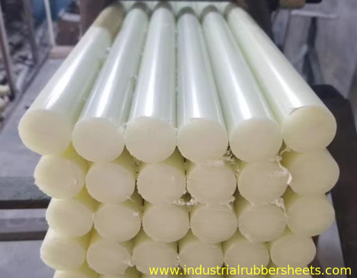 Diameter 5-300mm X Length 1000mm Nylon Plastic Rod With 10kv Rated Voltage, 50 KJ/m2 Impact Strength, and 2.5%-2.8% Moulding Shrinkage