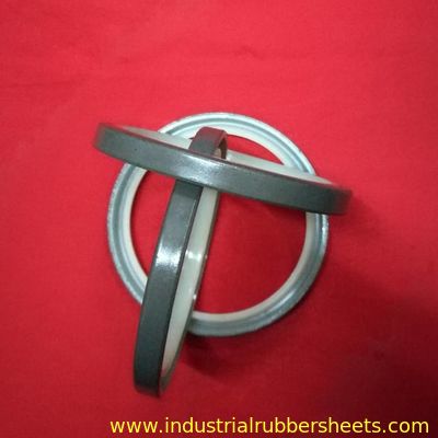 DLI Type Hydraulic Wiper Seal with PU or NBR Lip for High Temperature Resistance in Excavator Bucket Shafts