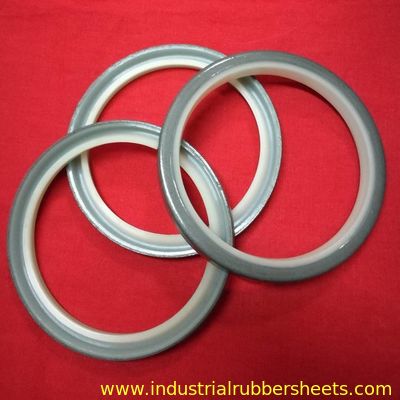 DLI Type Hydraulic Wiper Seal with PU or NBR Lip for High Temperature Resistance in Excavator Bucket Shafts
