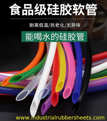 Extruded High Hardness Silicone Tube Highly Durable with Customizable Size for Various Applications