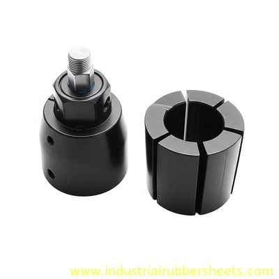 L Type Flange Cast Iron GG25 Polyurethane Coupling with 80-98 Shore A Hardness and ISO9001-2000 Certification
