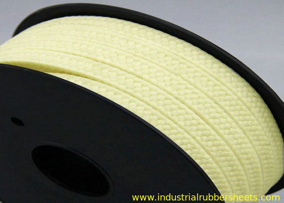 Emballage de glande tressé de fibre durable d'Aramid pour les valves et le joint de pompes