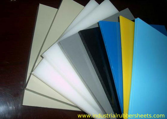 Lissez ou poncez la feuille en plastique colorée par bleu extérieur pour la faible densité d'industrie chimique